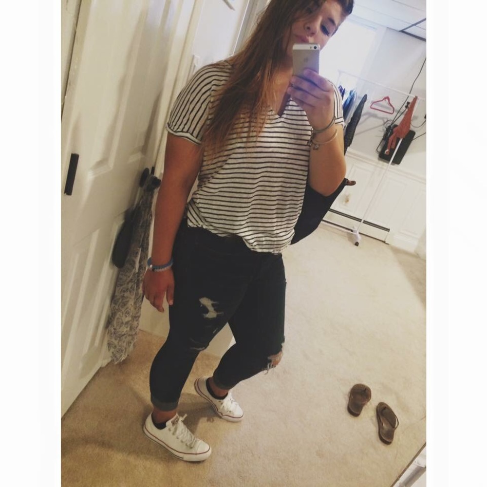 Striped tee shirt